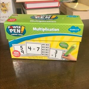 Multiplication Learning Cards - Green